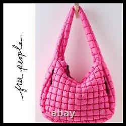 FP Movement Quilted Carryall Tote Pink Bubblegum BRAND NEW WITH TAGS