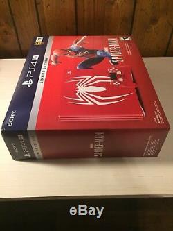 FREE SHIPPING Spiderman PS4 Pro Limited Edition 1TB BRAND NEW