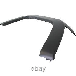 Fender Flares Set For 2008-2012 Jeep Liberty Front Primed Thermoplastic 2Pc