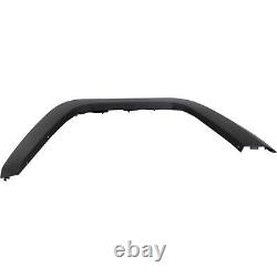 Fender Flares Set For 2008-2012 Jeep Liberty Front Primed Thermoplastic 2Pc