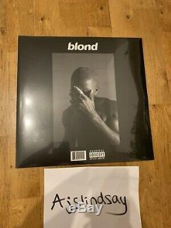 Frank Ocean Blonde Blond Vinyl Lp 2016 Black Friday Brand New & Sealed