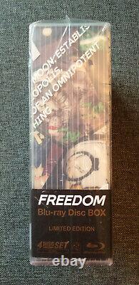 Freedom Limited Edition Blu-ray 4-Disc Box Set OUT OF PRINT & RARE BRAND NEW