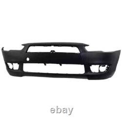 Front Bumper Cover Fascia & Grille Assembly For 2008-2015 Mitsubishi Lancer