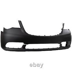 Front Bumper Cover For 2011-15 Chrysler Town & Country with fog lamp holes Primed