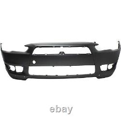 Front Bumper Cover Primed For 2008-2015 Mitsubishi Lancer