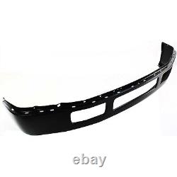 Front Bumper For 2005-2007 Ford F-250 Super Duty Steel Painted Black FO1002393
