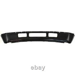 Front Bumper For 2005-2007 Ford F-250 Super Duty Steel Painted Black FO1002393