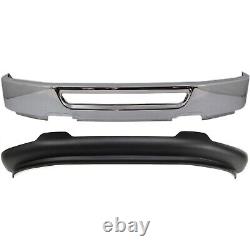 Front Bumper Valance Kit For 2006-2008 Ford F-150 RWD Chrome Steel 6L3Z17757AA