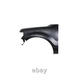 Front Fender Set For 2009-2014 Ford F-150 CAPA Black Steel CL3Z16005A BL3Z16006A