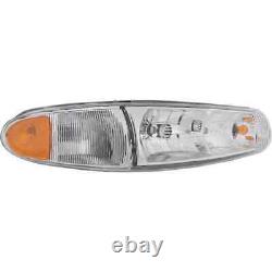 Front Headlight Assembly withBulb Right & Left Side For 1997-2005 Buick Century