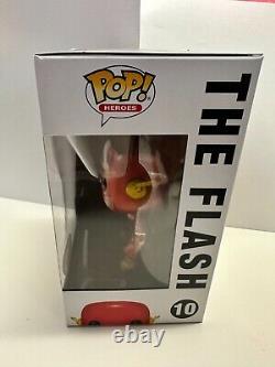 Funko POP Super Heroes FLASH 10 LIMITED EDITION'CHASE' -BOX PACKED-BRAND NEW