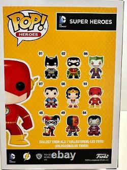 Funko POP Super Heroes FLASH 10 LIMITED EDITION'CHASE' -BOX PACKED-BRAND NEW