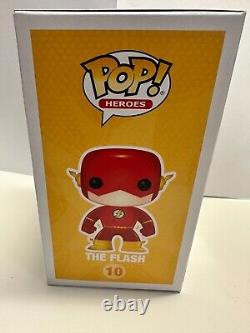 Funko POP Super Heroes FLASH 10 LIMITED EDITION'CHASE' -BOX PACKED-BRAND NEW