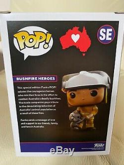 Funko Pop Vinyl Bushfire Heroes. Limited Edition. Brand New