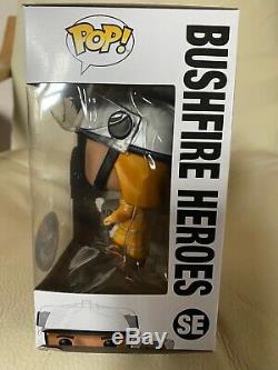 Funko Pop Vinyl Bushfire Heroes. Limited Edition. Brand New