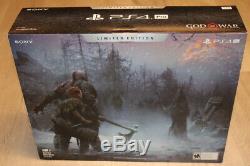 GOD of WAR PS4 PRO 1TB Limited Edition Console. RARE & BRAND NEW