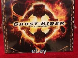 Ghost Rider Limited Edition 2/dvd Gift Set Statue / Brand New Factory Sealed