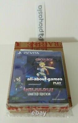 GhoulBoy Sony PS Vita Play-Asia Limited Edition 0825/1000 Brand New and Sealed