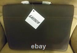 Gretsch Limited Edition Leather Laptop Bag. BRAND NEW! Withpics of actual item