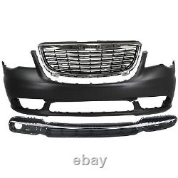 Grille Assembly Kit For 2011-2016 Chrysler Town & Country Chrome Shell