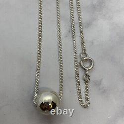 Handmade Brand New 925 Silver Solid Ball & 20 Chain Limited Edition Boxed