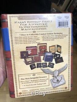 Harry Potter Years 1-5 Limited Edition Collection Blu-Ray Set Brand New OOP