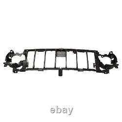 Header Panel For 2005-2007 Jeep Liberty with Fog Light Holes Grille Reinf. Plastic