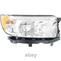 Headlight For 2006 2007 2008 Subaru Forester Wagon Right With Bulb