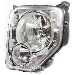 Headlight Set For 2008-2012 Jeep Liberty Left and Right With Fog Light 2Pc