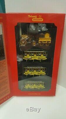 Hornby R3809 Stephenson's Rocket Centenary Limited Edition Train Pack, Brand New