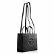In Hand Telfar Medium Black Shopping Bag Brand New