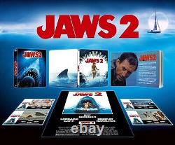 Jaws 2 Limited Collector's Edition 4k ULTRA HD / BLU-RAY STEELBOOK! BRAND NEW