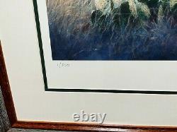 John Dearman The Late Show Remarque Dove Hunting Lithograph #1 Brand New Frame