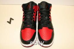Jordan 1 Mid Banned 2020 (GS) 554725-074 Size 7Y Brand New Authentic In Hand