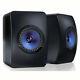 Kef Ls50 Limited Edition Black Frost / Blue Woofer Brand New Free Shipping