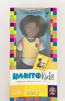 Karito Kids Doll Lulu from Kenya Limited Edition 21 Doll Brand New 2007