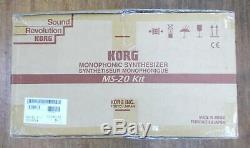 Korg MS-20 Kit Analog Synthesizer Limited Edition Kit Brand New