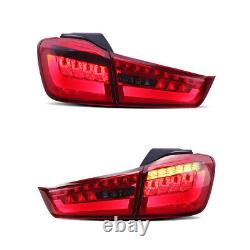 LED Tail Lights For 12-18 Mitsubishi ASX Outlander Sport Rear Lamp Assembly Pair