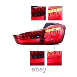 LED Tail Lights For 12-18 Mitsubishi ASX Outlander Sport Rear Lamp Assembly Pair