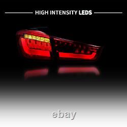 LED Tail Lights For 12-18 Mitsubishi ASX Outlander Sport Rear Lamp Assembly Pair