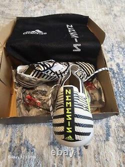 LIMITED EDITION Brand new white and black zebras cleat Adidas nemeziz 17.1 SG