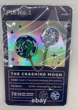 LIMITED EDITION Kurzgesagt The Crashing Moon Pin No. 1 Brand New