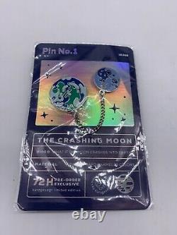 LIMITED EDITION Kurzgesagt The Crashing Moon Pin No. 1 Brand New