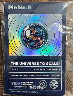 LIMITED EDITION Kurzgesagt Universe to Scale No. 2 Brand New -In Hand