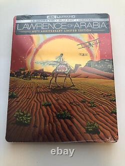 Lawrence of Arabia (60th Anniversary Limited Edition) 4K Steelbook (Brand New)