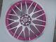 Limited Edition 17x7j Pink Yazmine Alloy Wheels Brand New For Audi A3 Tt +more