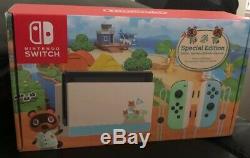 Limited Edition Animal Crossing Nintendo Switch Console (BRAND NEW IN BOX)