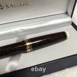 Limited Edition, Brand New, Unused Sailor Fountain Pen, Cocktail Series, Black V