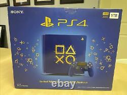 Limited Edition Days Of Play Sony Playstation 4 Ps4 Console- Brand New Sealed