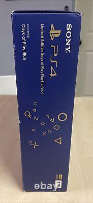 Limited Edition Days Of Play Sony Playstation 4 Ps4 Console- Brand New Sealed